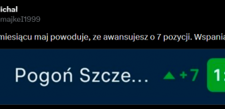 O tyle pozycji (w maju) AWANSUJE POGOŃ jeśli wygra z Wisłą Płock xD